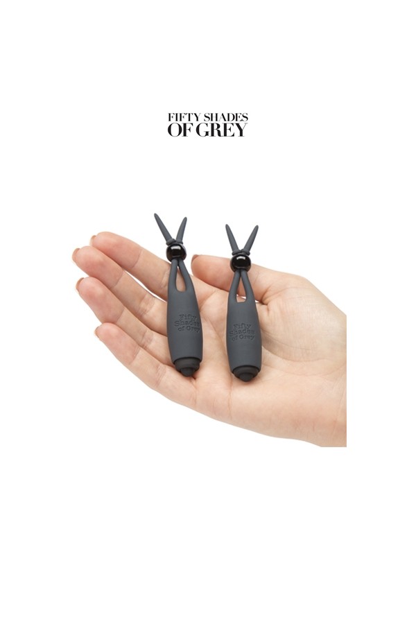Pinces à tétons vibrantes Sweet Torture - Fifty Shades of Grey
