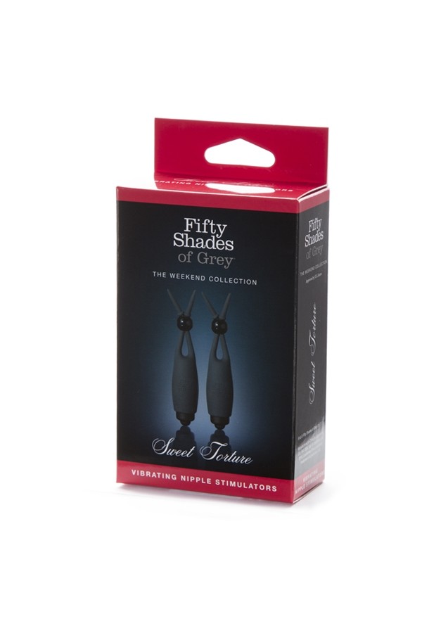Pinces à tétons vibrantes Sweet Torture - Fifty Shades of Grey