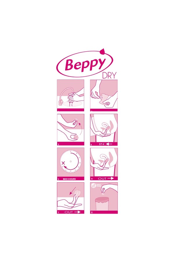 Boite 8 tampons Beppy DRY