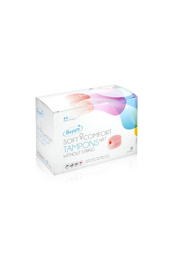 Boite 8 tampons Beppy WET