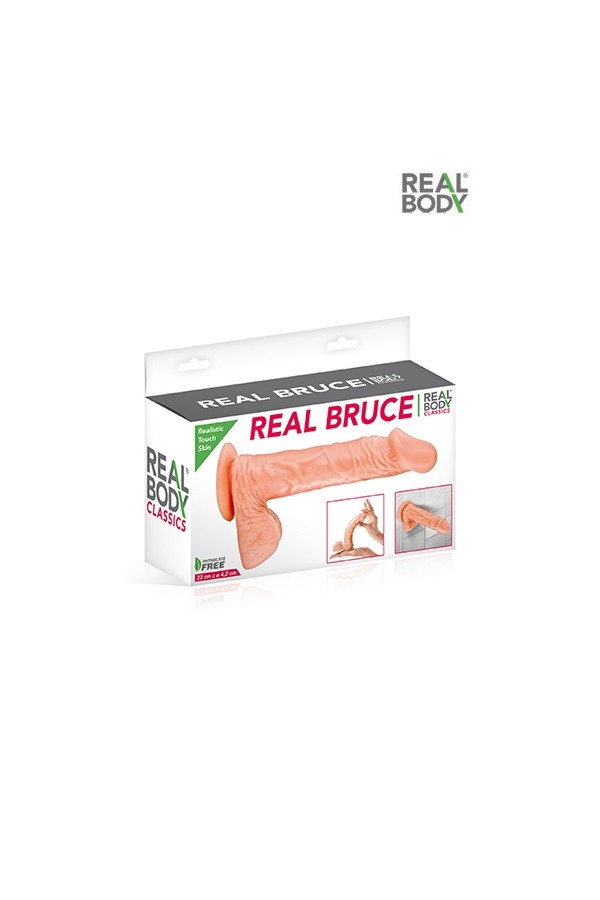 Gode réaliste 23 cm - Real Bruce