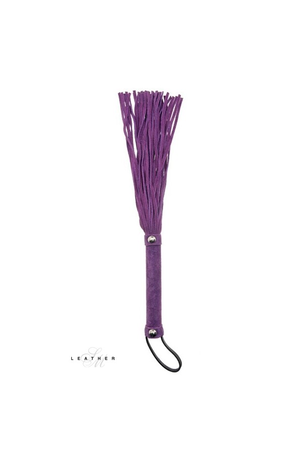 Martinet en cuir violet