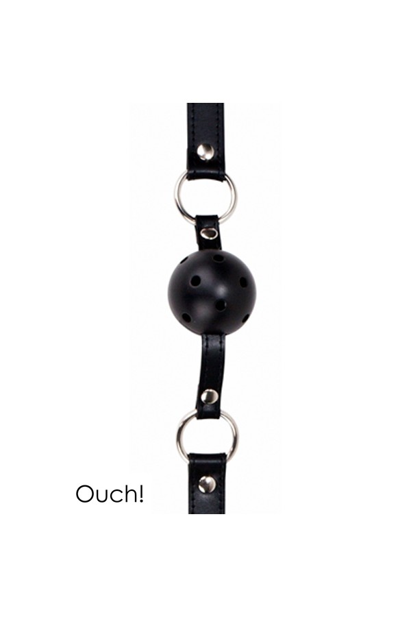 Gag Ball noir - Ouch!