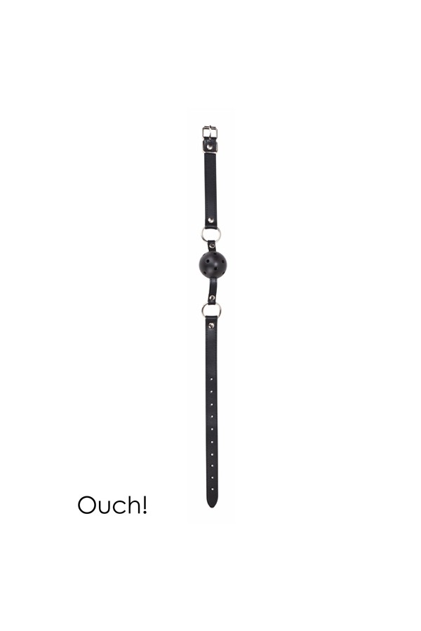 Gag Ball noir - Ouch! 