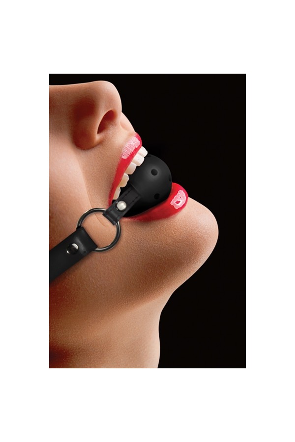Gag Ball noir - Ouch! 