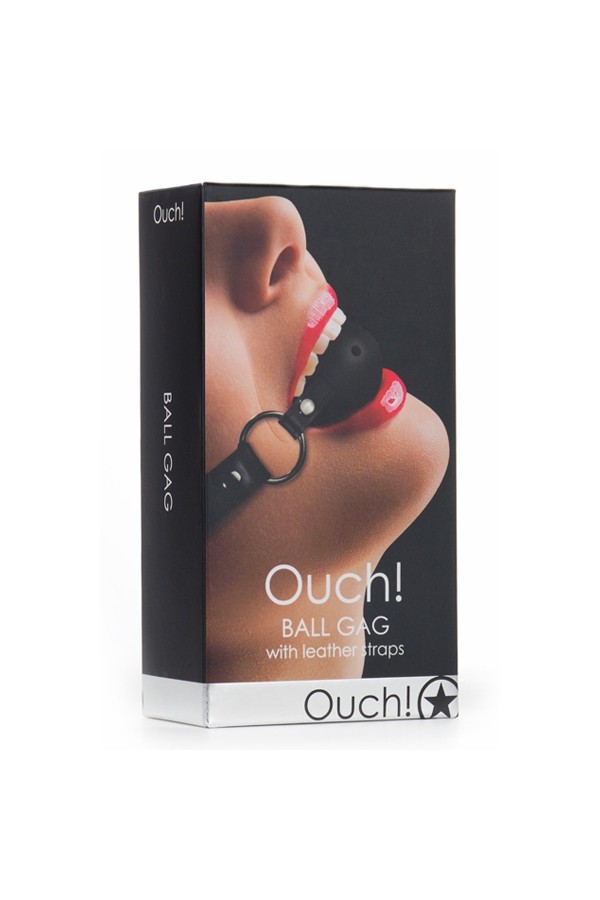 Gag Ball noir - Ouch! 