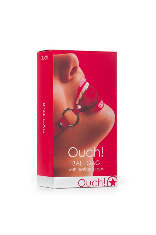 Gag Ball rouge - Ouch! 