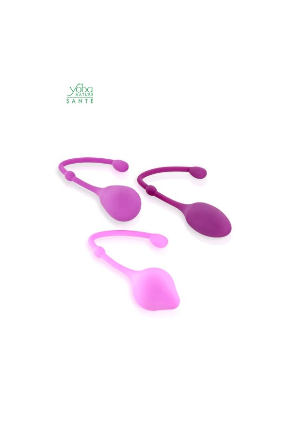 Kit 3 boules de Geisha Tonic Périnée