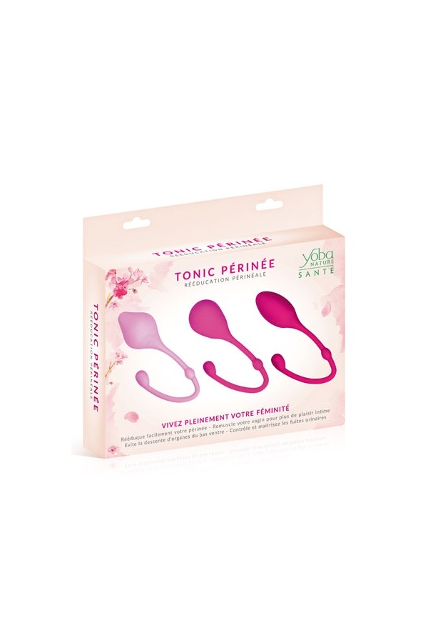 Kit 3 boules de Geisha Tonic Périnée