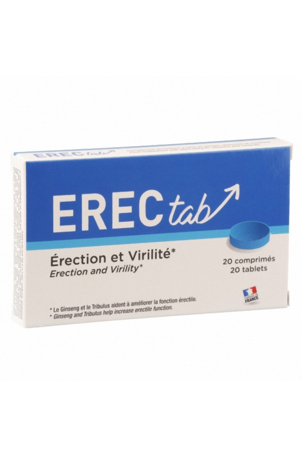 Erectab (20 comprimés) - Stimulant sexuel 