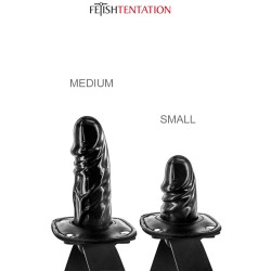 Bâillon avec gode interne - Fetish Tentation