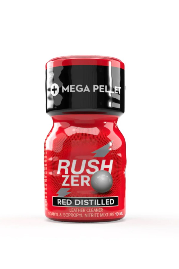 Poppers Rush Zero Red Distilled 10 ml