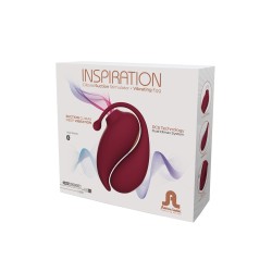 Oeuf vibrant et stimulateur clitoridien connectés Inspiration