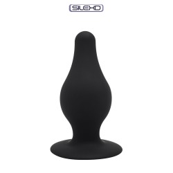 Plug anal The Original Model 2 noir 10,2 cm - SilexD