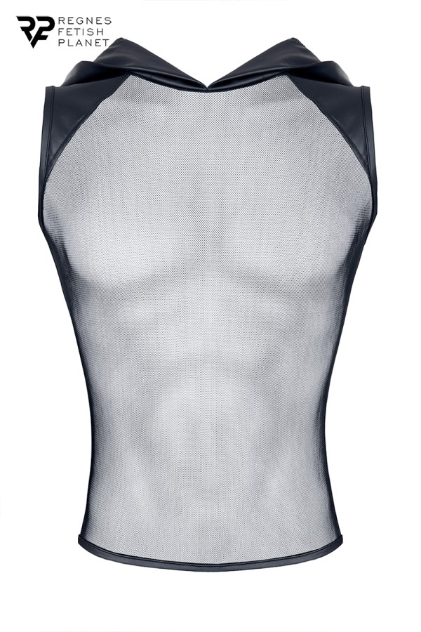 T-shirt à capuche en mesh - Regnes