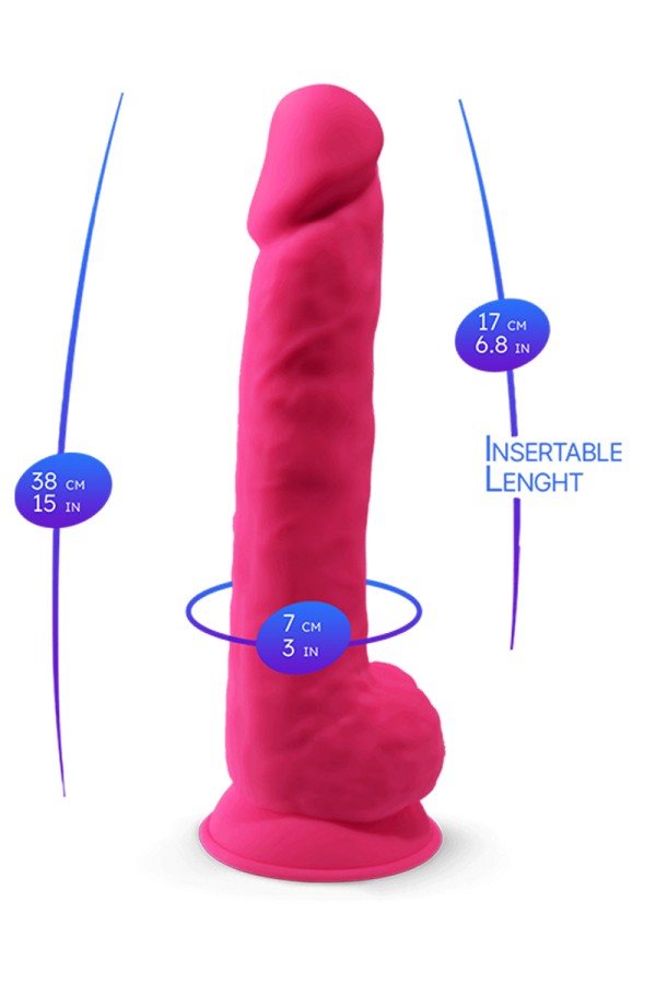 Gode The Original Model 1 rose 38 cm - SilexD