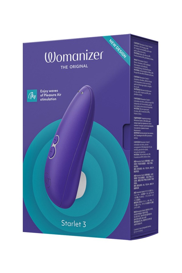 Stimulateur Clitoridien Womanizer Starlet 3 bleu