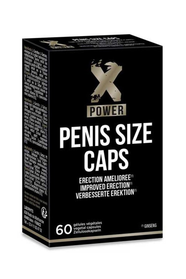 Penis Size Caps (60 gélules)