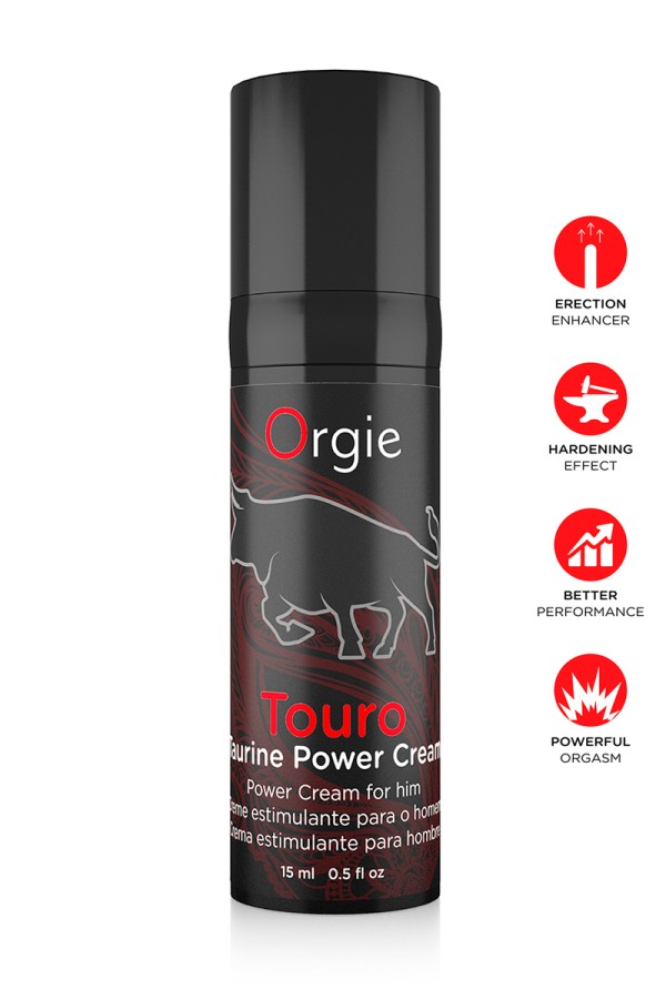 Crème pour améliorer l'érection Touro Power 15ml