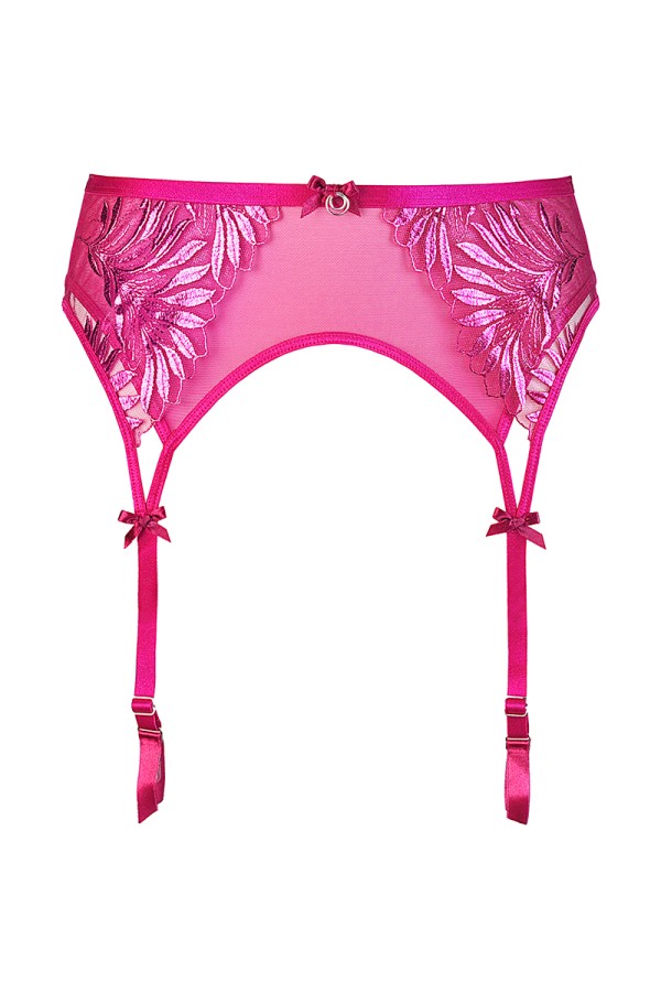 Porte-jarretelles Rose V-10252 - Axami