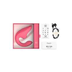 Double stimulateur Womanizer Blend rose éclatant