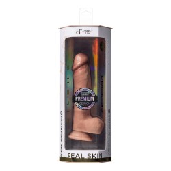 Gode Real Skin Supreme Model 1 flesh 21 cm - SilexD
