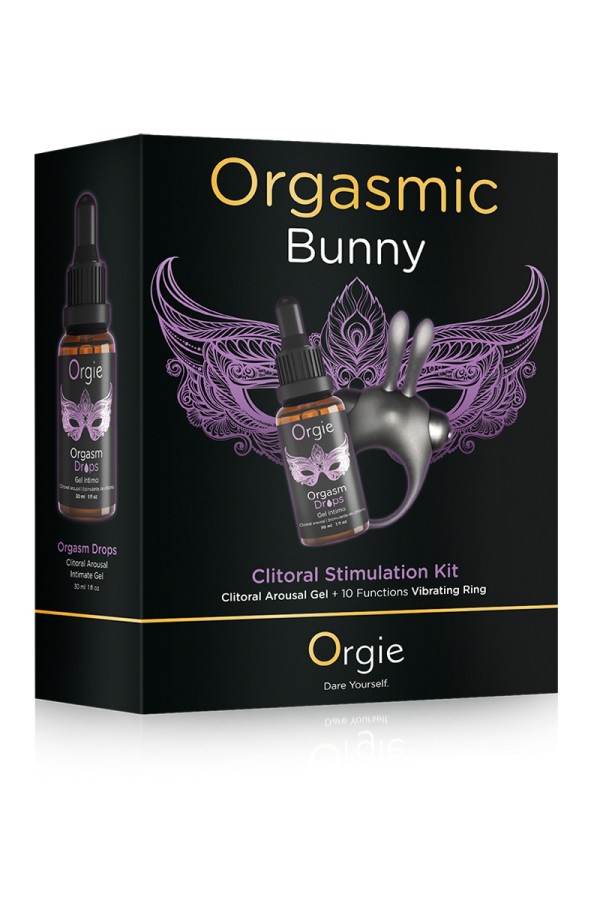Kit de stimulation clitoridienne Orgasmic Bunny - Orgie