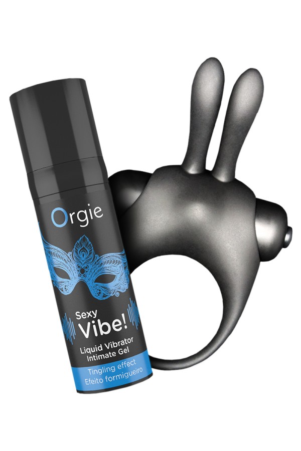 Kit plaisir vibrant Vibe! Bunny - Orgie