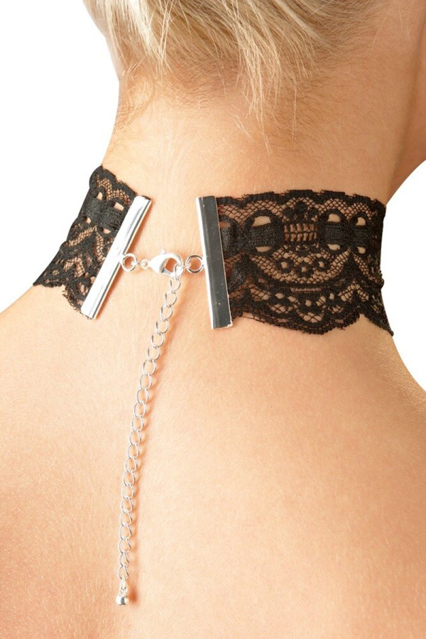 Collier sexy en dentelle - Cotelli Accessoires