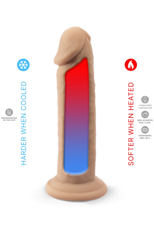 Gode Real Skin Model 2 flesh 15,4 cm - SilexD