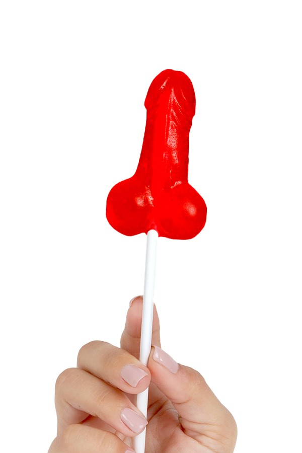 Sucette pénis fraise - Secret Play