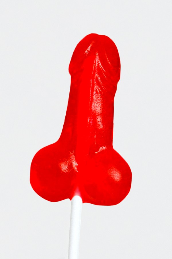 Sucette pénis fraise - Secret Play