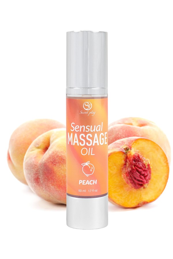 Huile de massage Pêche - Secret Play