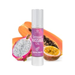 Huile de massage Fruits Exotiques - Secret Play