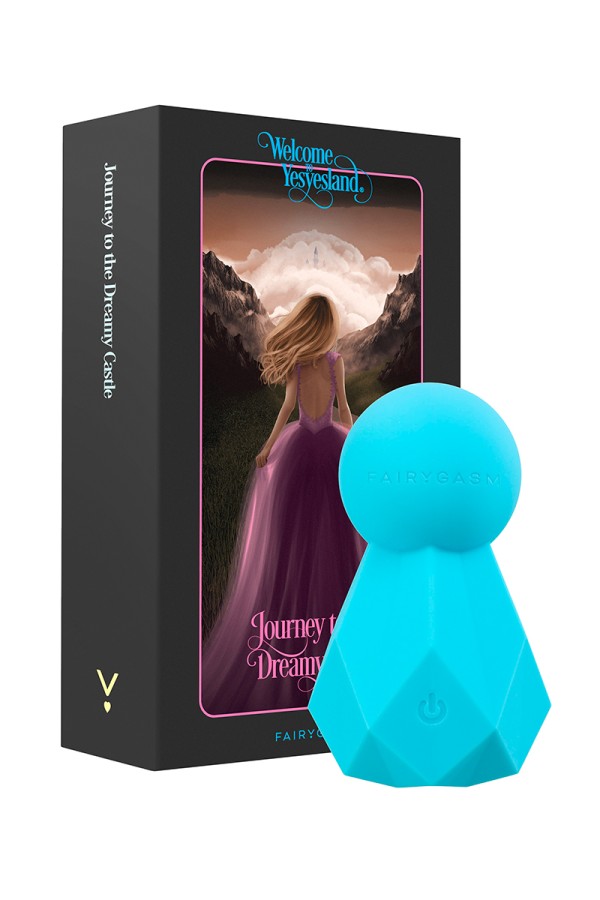 Mini vibro rechargeable BlissKey bleu - FairyGasm