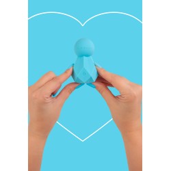 Mini vibro rechargeable BlissKey bleu - FairyGasm