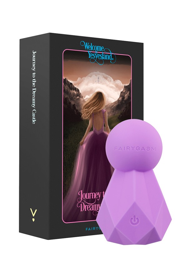 Mini vibro rechargeable BlissKey violet - FairyGasm