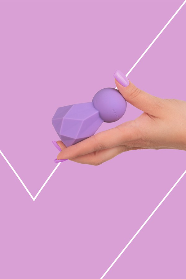 Mini vibro rechargeable BlissKey violet - FairyGasm