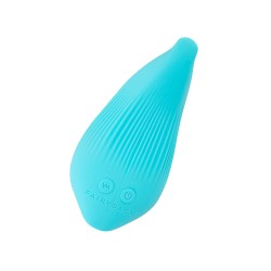 Mini vibro rechargeable DelightfulWave bleu - FairyGasm