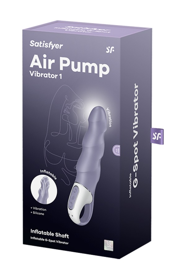 Vibro gonflable Satisfyer Air Pump Vibrator 1