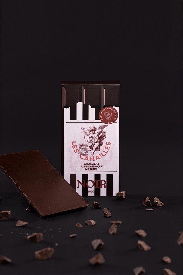 Chocolat noir - Tablette 100g - Les canailles