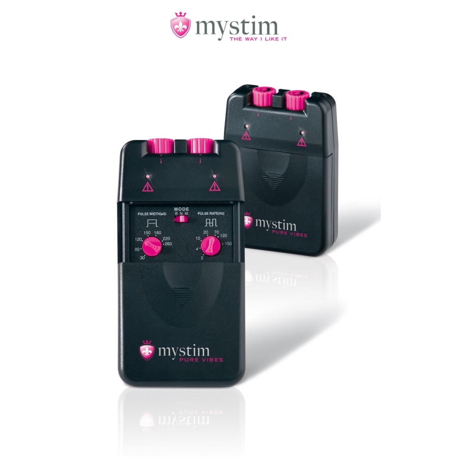 Malette électro-stimulation Pure Vibes 3 fonctions - Mystim