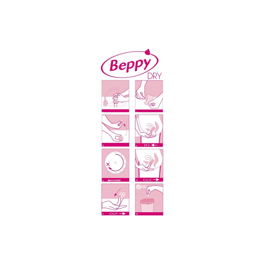 Boite 8 tampons Beppy DRY