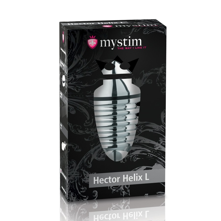 Plug électro-stimulation L Hector Helix - Mystim