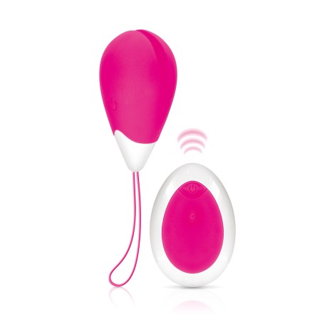 Oeuf vibrant Love Egg 2 rose - Yoba