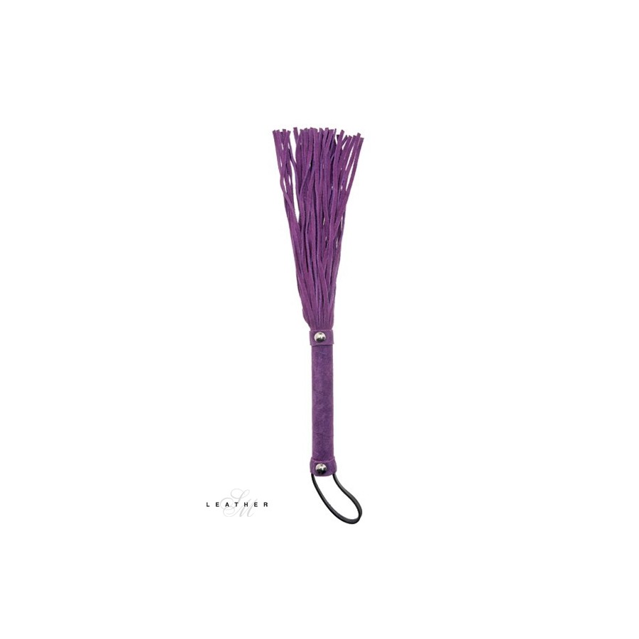 Martinet en cuir violet