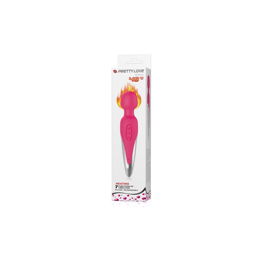 Vibromasseur wand chauffant