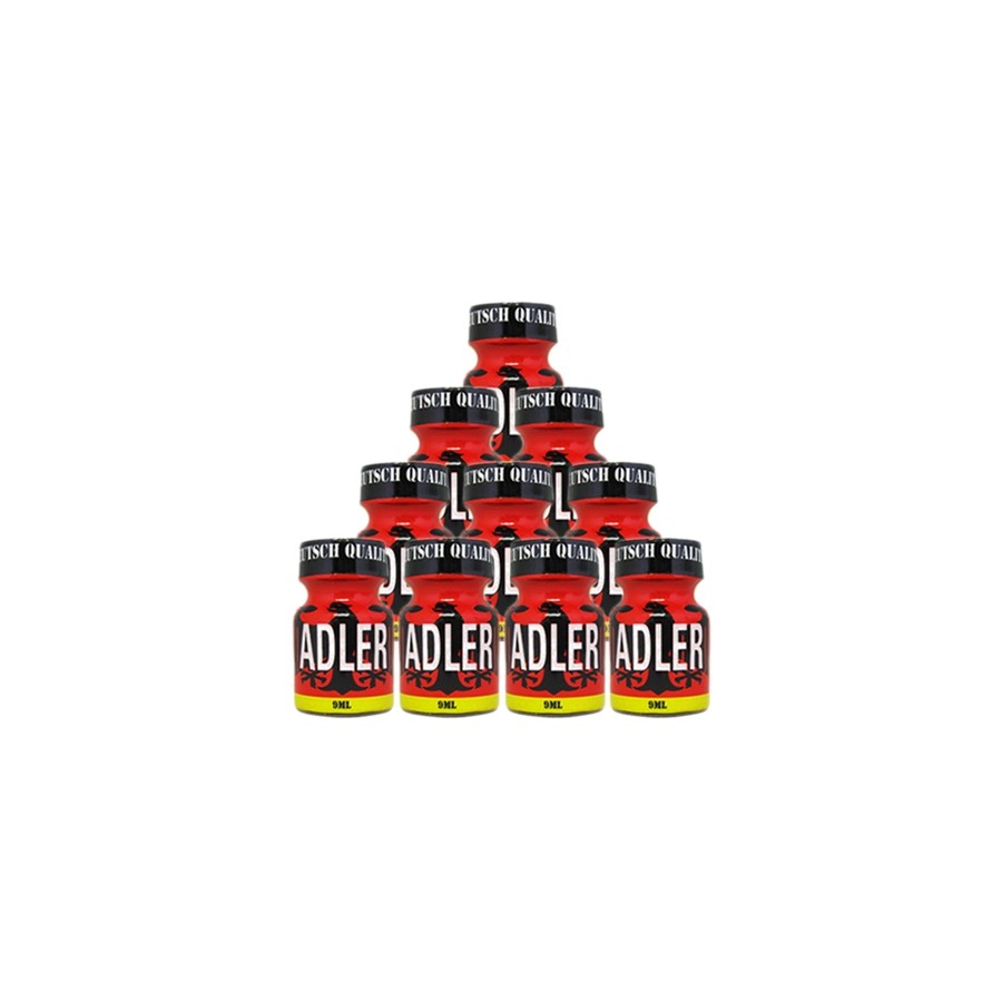 Pack 10 Poppers Adler 10ml