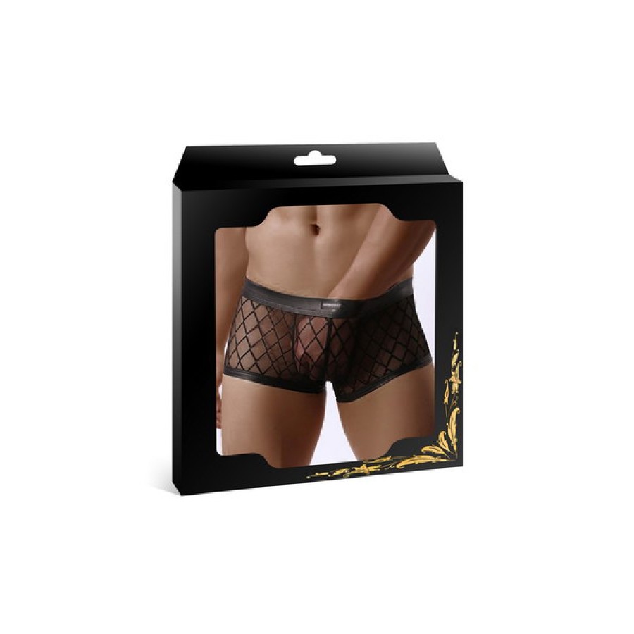 Boxer noir transparent