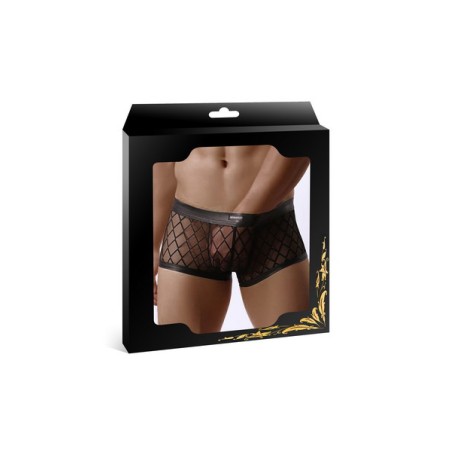 Boxer noir transparent